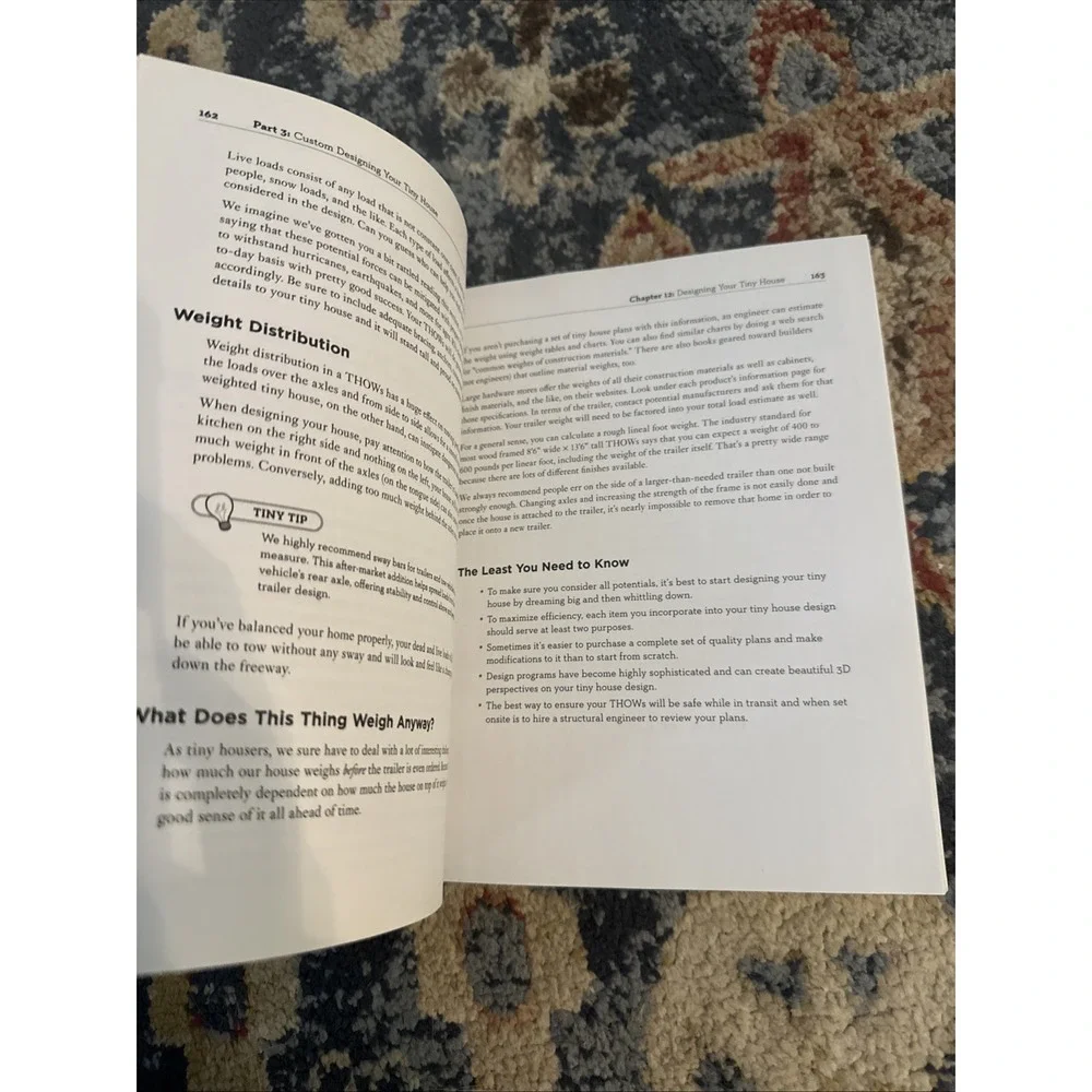 Idiot's Guides Tiny House Designing Building and Living Book‎ Paperback OS
